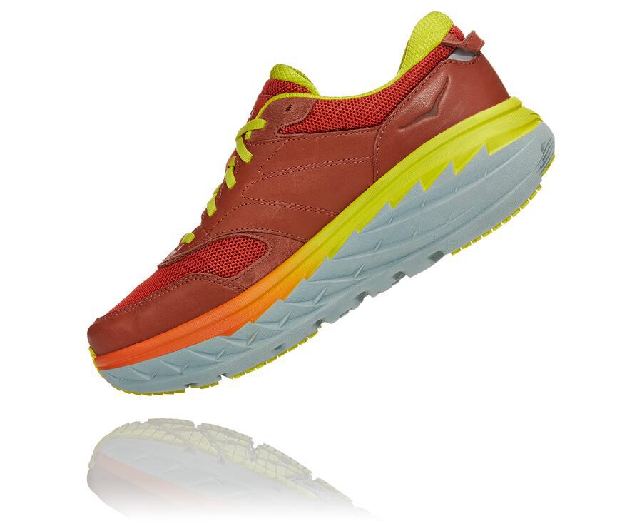 Zapatillas Running Hoka One One Hombre - Bondi L - Rojas - UTQ687241